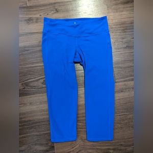 Athleta - Capri Yoga Activewear Leggings - Size Medium (Royal Sapphire Blue)